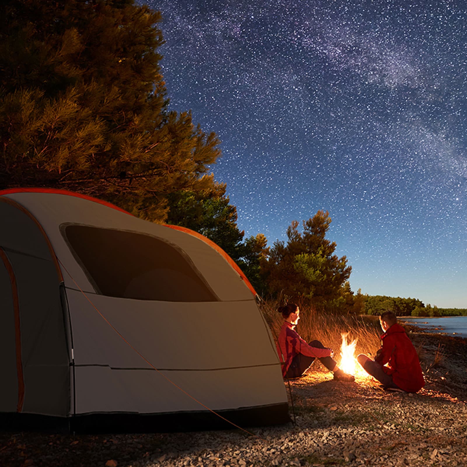Suv Camping Tent With Rainfly For 6-8 Persons Rear Tailgate Tent_voghion.com